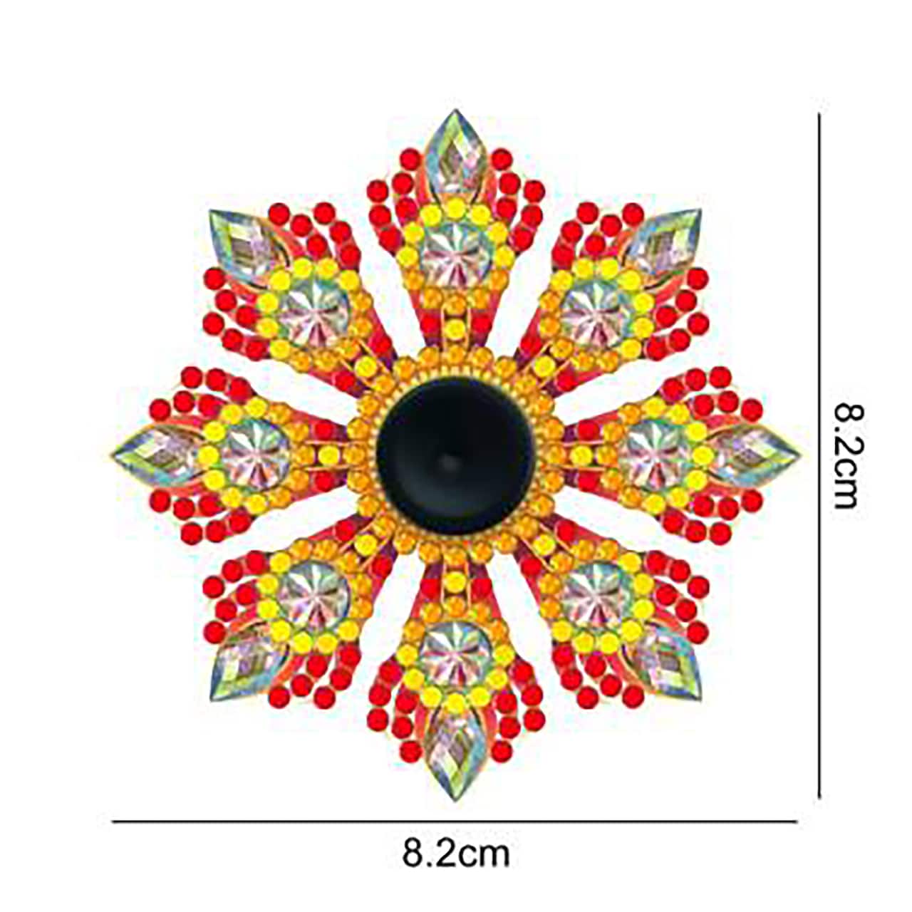 Sparkly Selections Colorful Fidget Spinner Diamond Painting